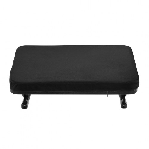 Fodstøtte ergonomisk – Maclean MC-460, trinfløs vinkel, aftagelig pude, sort