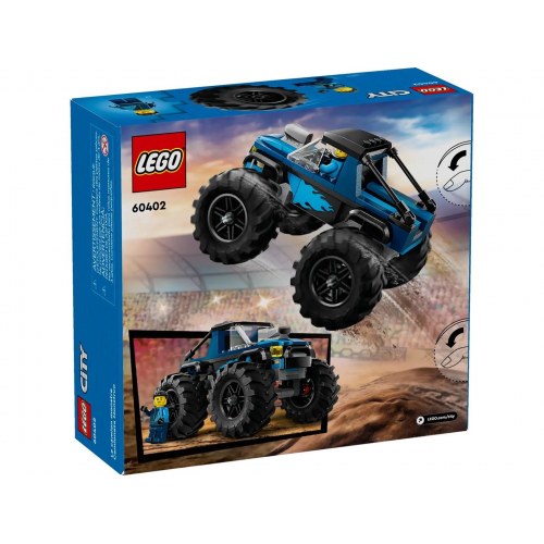 LEGO City blå monstertruck 60402 – byggesæt til børn 5+