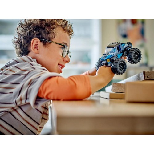 LEGO City blå monstertruck 60402 – byggesæt til børn 5+