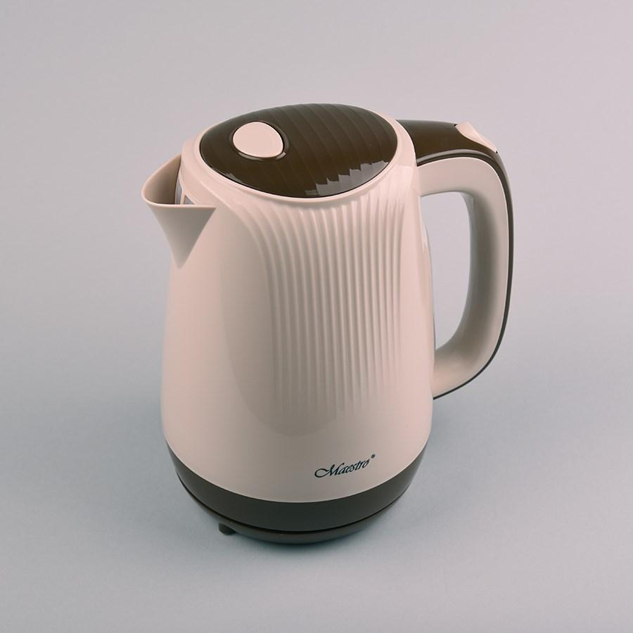Elkedel Maestro MR042 – 1,7 l – beige/brun – 2.200 W