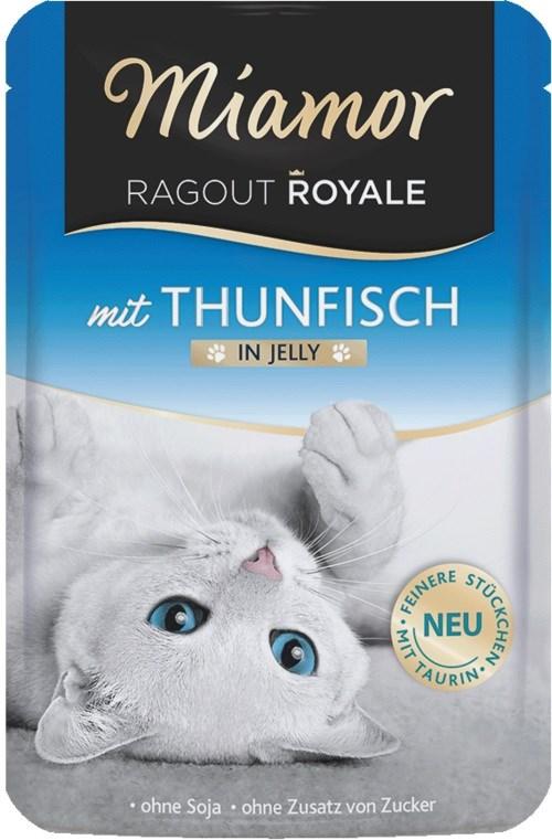 Vådfoder til kat - Miamor Ragout Royale tun i gelé, 100 g