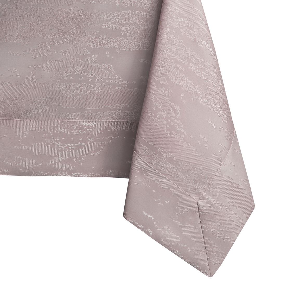 Dug AmeliaHome Vesta - pudderlyserød, præget, 140×450 cm