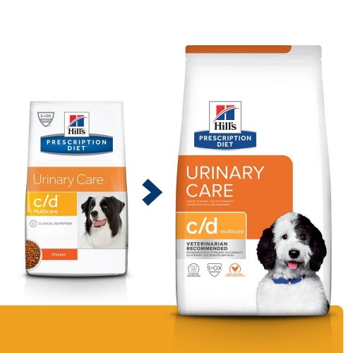 Hundefoder til urinveje - Hill's Prescription Diet c/d Multicare Kylling 12 kg