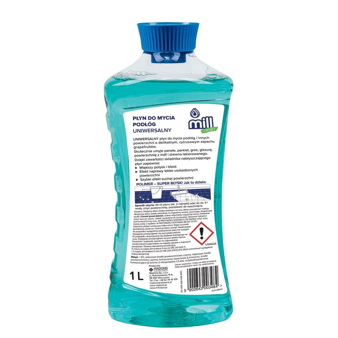 Gulvrens med grapefrugtduft 1 l - Mill Clean