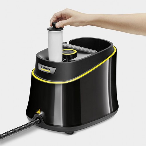 Damprenser Kärcher cylinder 1 l - 1.900 W, sort