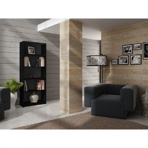 Bogreol sort 60 cm – Topeshop R60