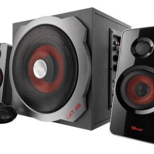 Højtalersæt Trust GXT 38 2.1, kablet, 60 W, sort