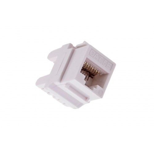 RJ45 netværkskonektor Cat 5e – Q-LANTEC, hvid