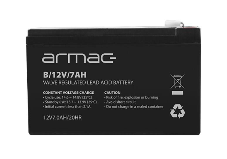Blybatteri 12V 7Ah - Armac gel/VRLA til UPS billede