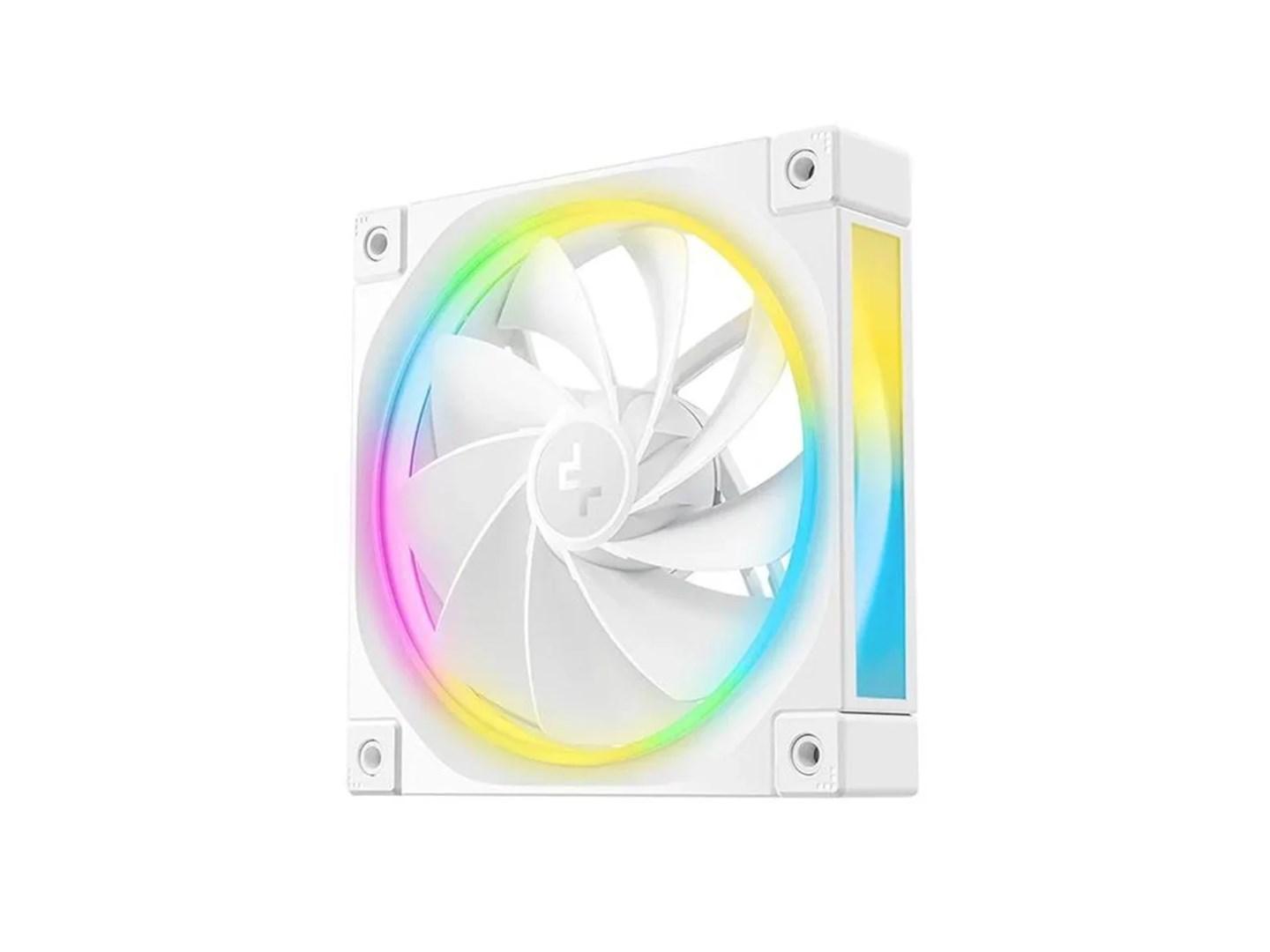 PC blæser DeepCool FL12R WH – 120 mm, hvid, ARGB billede