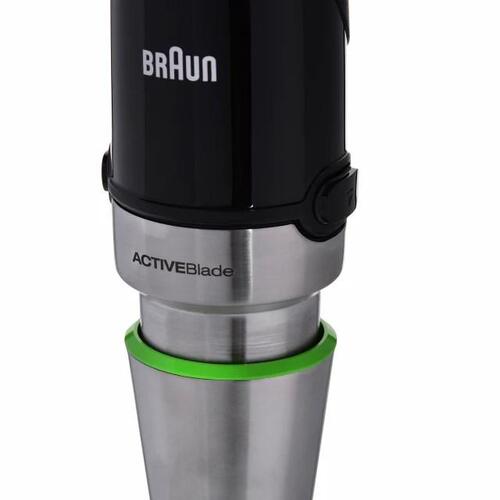 Stavblender Braun MultiQuick 9 MQ 9187XLI, 0,6 l, 1.200 W, sort/rustfrit stål