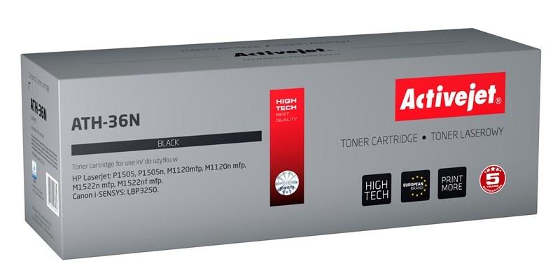 Tonerpatron til HP/Canon – Activejet ATH-36N, sort, 2.000 sider