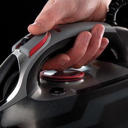 Dampsrygejern Russell Hobbs PowerSteam Ultra 3100 W – keramisk sål, sort/grå