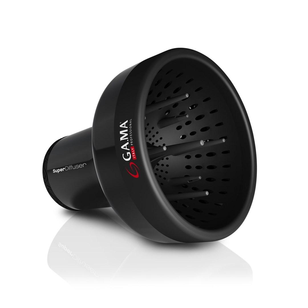 Hårtørrer-diffuser GA.MA Universal Super Diffuser – sort