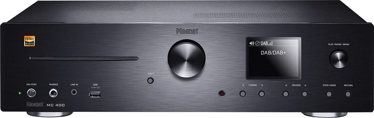 Netværksafspiller stereo - Magnat MC 400, 2.0 kanaler, sort billede