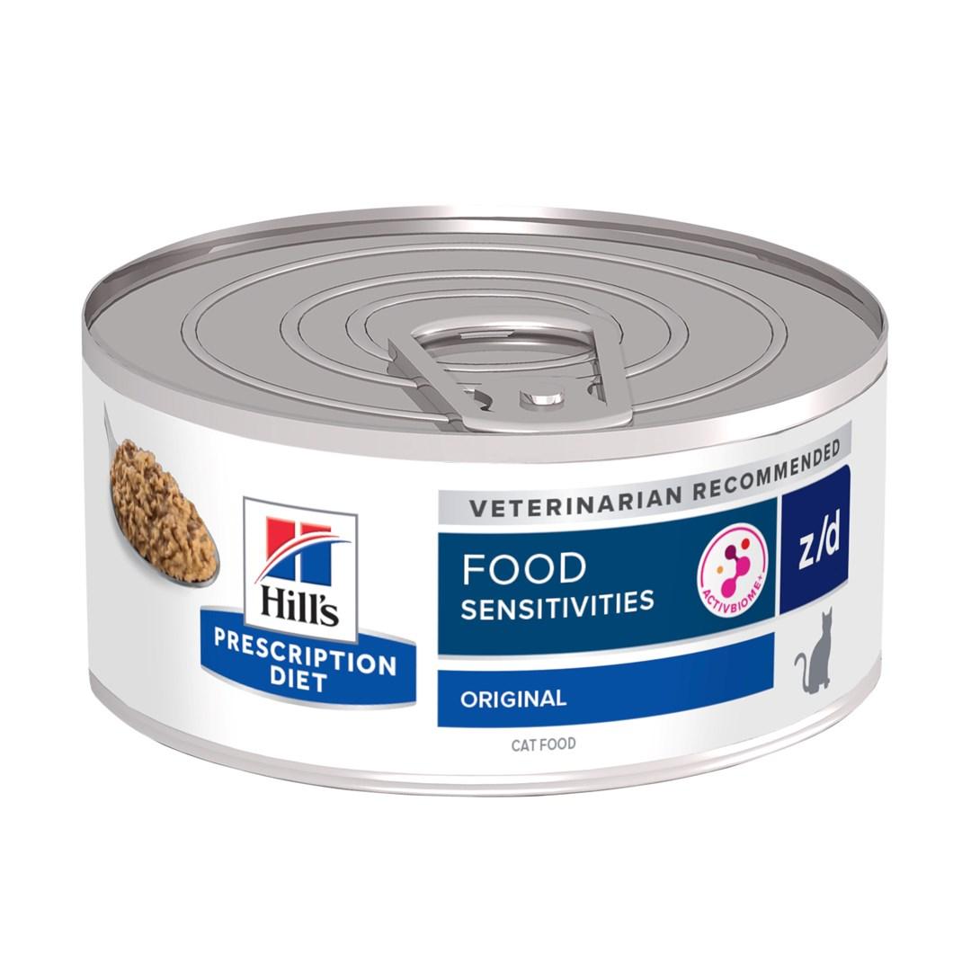Vådfoder til kat - Hill's Prescription Diet z/d Food Sensitivities, 156 g
