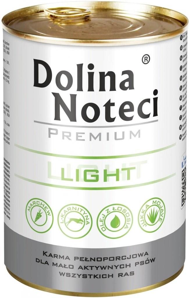 Hundefoder vådfoder Dolina Noteci Premium Light – svin & kylling, 400 g