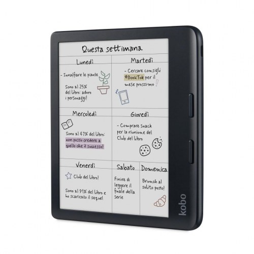 E-bogslæser Kobo Libra Colour 32 GB Wi-Fi - sort