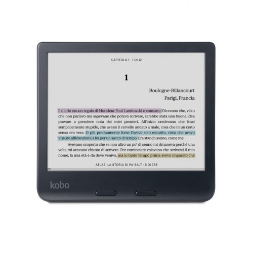 E-bogslæser Kobo Libra Colour 32 GB Wi-Fi - sort