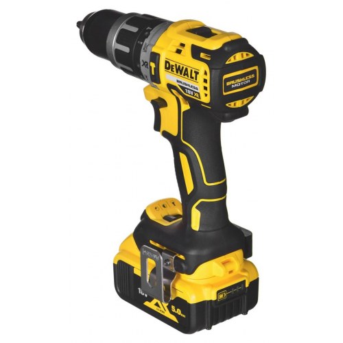 Slagskruemaskine og bore-/skruemaskine 18V DeWALT DCK266P2T - 2x5,0 Ah XR, kulfri