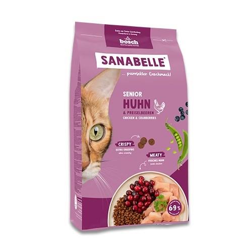 Kattemad tørfoder – Bosch Sanabelle Senior kylling & tranebær 8 kg