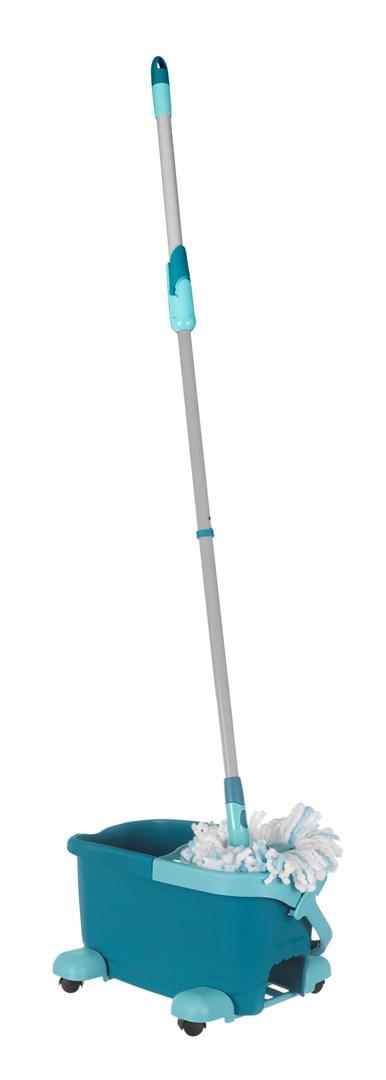 Leifheit Clean Twist Mop Ergo mobile moppesystem & spand Enkelt beholder Blå