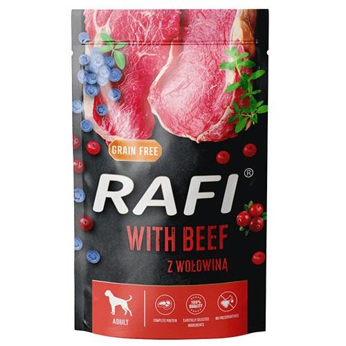 Hundefoder vådfoder – Dolina Noteci Rafi med oksekød 500 g