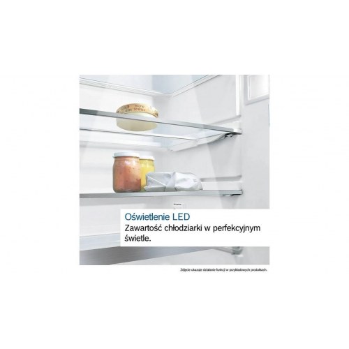 Fritstående kølefryseskab Bosch KGN33NSDB - inox, 282 l