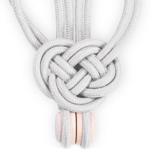 Gardinholdere med magnet – Amelia Home Edmonton, hvid (2 stk)