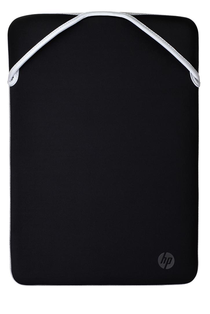 Computertaske sleeve 14,1" - HP vendbar neopren, sort/sølv