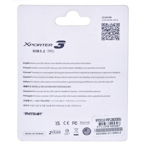 USB stik Patriot Xporter 3 128 GB, USB 3.2 Type‑A