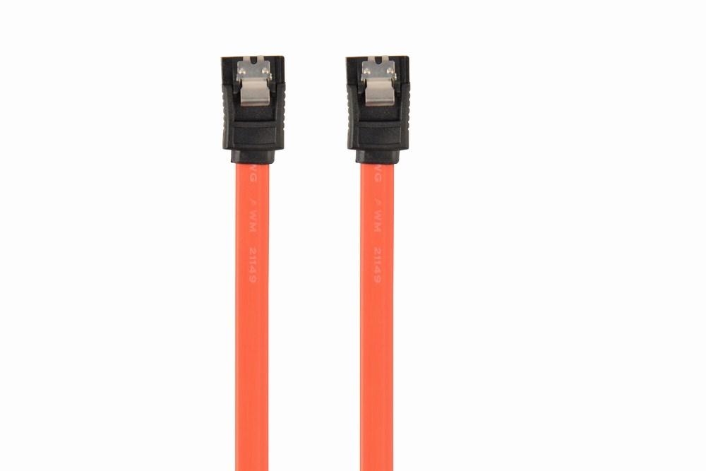 SATA-kabel Gembird SATA III 0,5 m - sort/rød billede