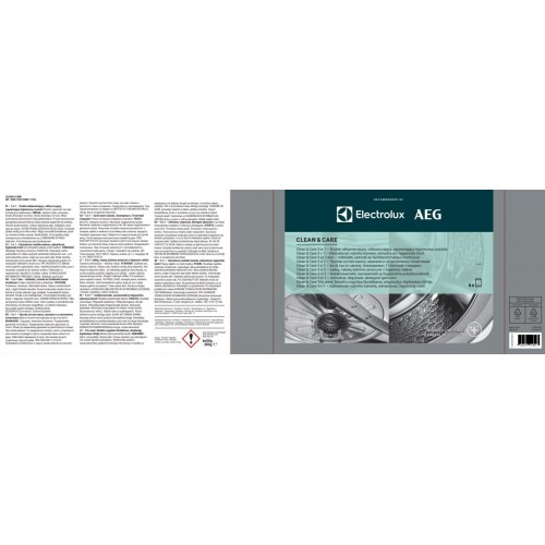 Afkalker og rensemiddel til vaskemaskine og opvaskemaskine – Electrolux Clean & Care 3-i-1 (6 stk.)