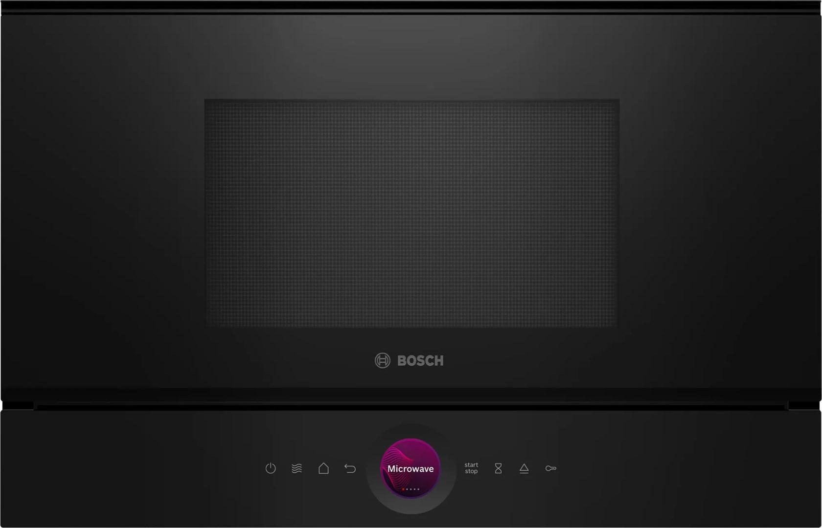 Indbygget mikrobølgeovn Bosch Serie 8 BER7321B1 21 l, 900 W, sort