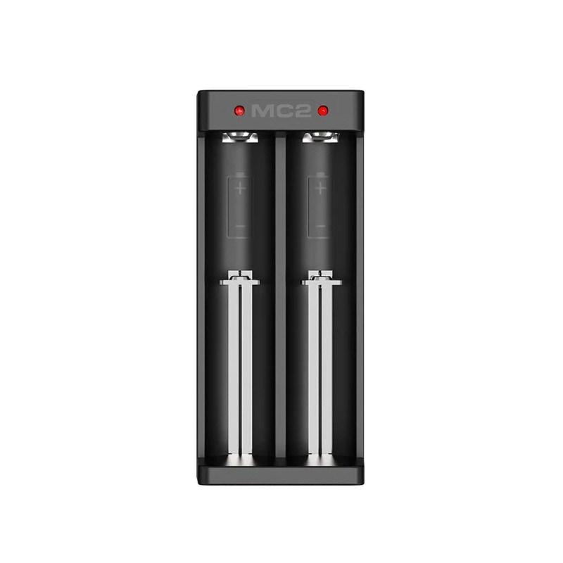 Xtar MC2C oplader til Li-ion 18650 USB-C cylinderceller