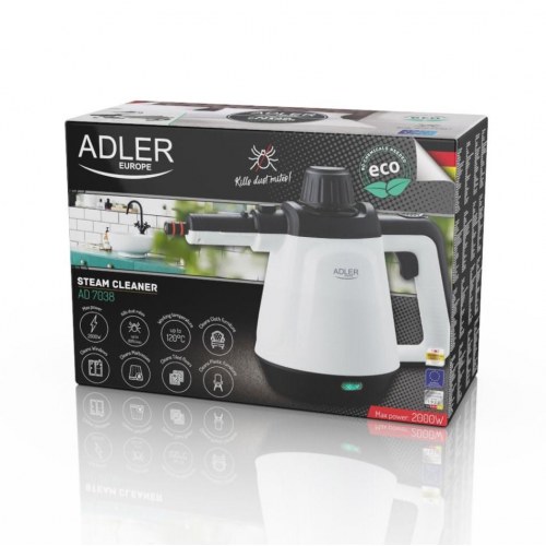 Damprenser Adler AD 7038 – håndholdt, 0,45 l, 1.200 W