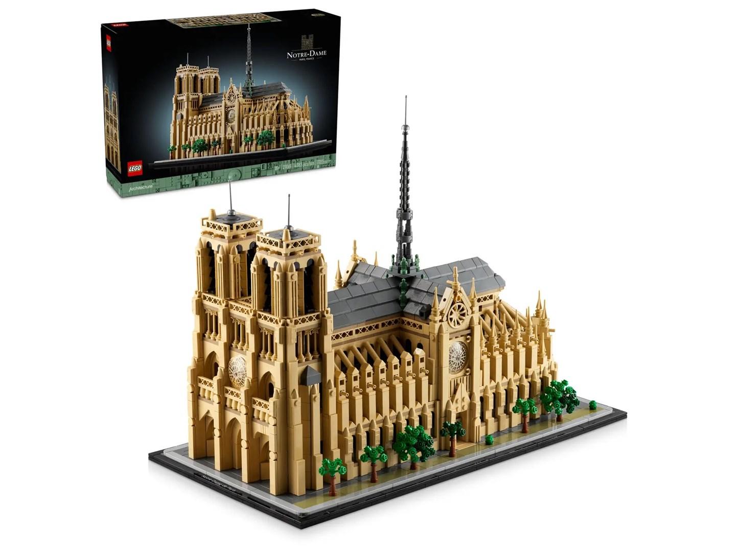 LEGO Architecture Notre-Dame de Paris 21061 – byggesæt til voksne