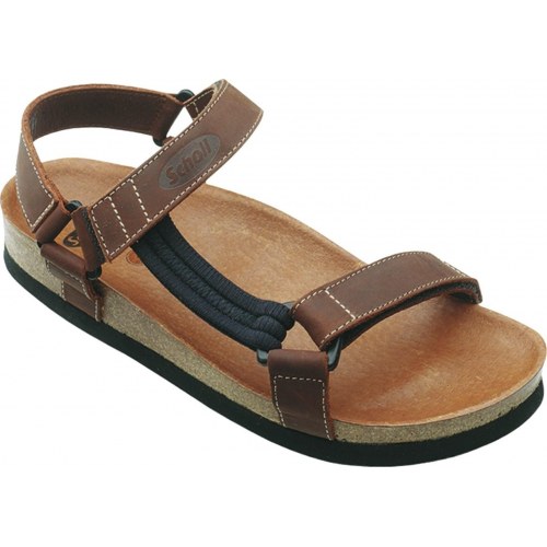Sundhedssandal Scholl Heaven unisex - brun/sort, str. 38