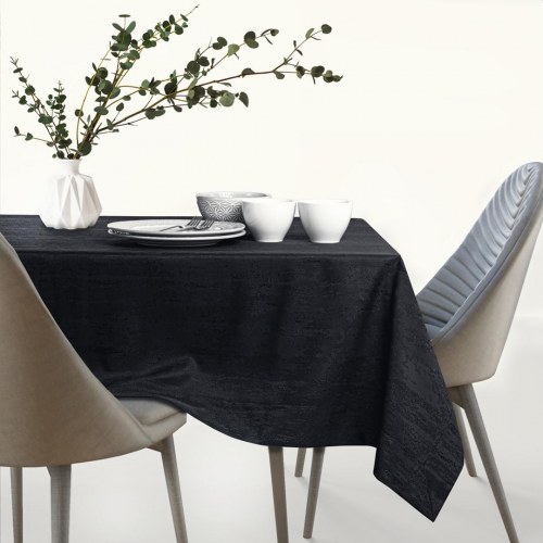 Dug RESTILO Vesta - sort, 120 x 260 cm