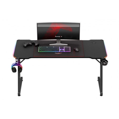 Gamingbord Hero 3.3 RGB - sort, 140 x 60 cm