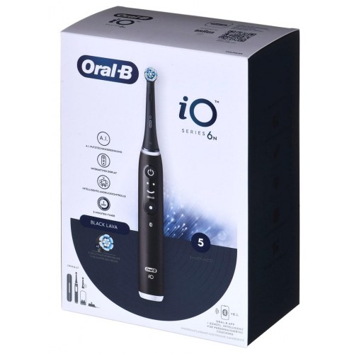 Elektrisk tandbørste Oral-B iO Series 6 – Sort (roterende)