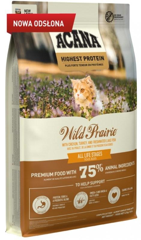 Tørfoder til kat - ACANA Wild Prairie, 4,5 kg billede