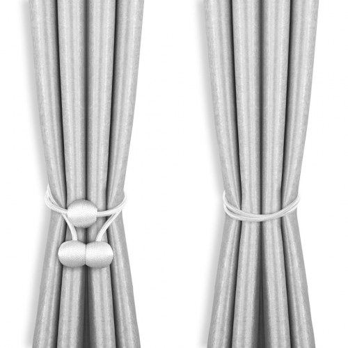 Gardinsnore med magnet Amelia Home Montreal – turkis, 2 stk.