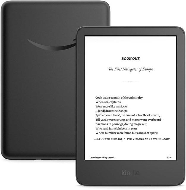 E-bogslæser Amazon Kindle 6″ (11. gen.) 16 GB Wi‑Fi – Sort