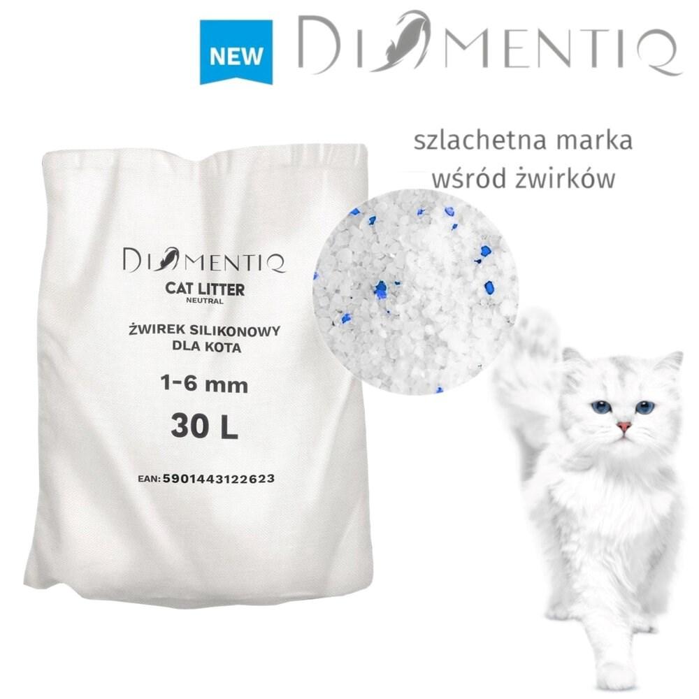 Kattegrus silicone 30 l – DIAMENTIQ Neutral