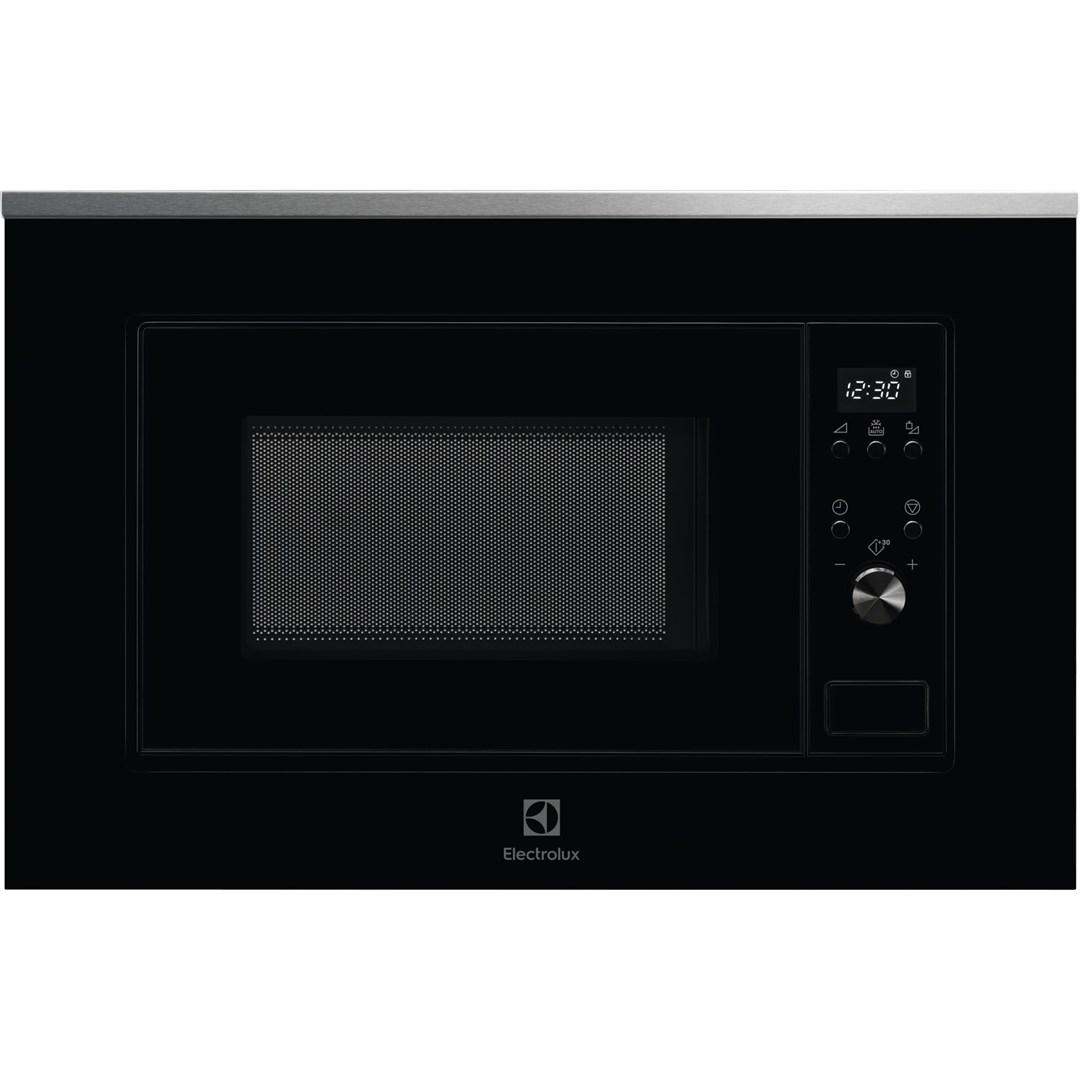 Electrolux Serie 300 LMS2203EMX - Mikrobølgeovn - til indbygning - 20 liter - 700 W - sort/rustfrit stål