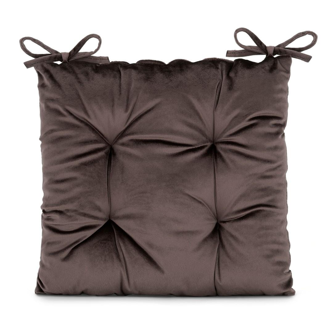 Stolehynde 40x40 brun - Aleksa glamour, indendørs, AmeliaHome