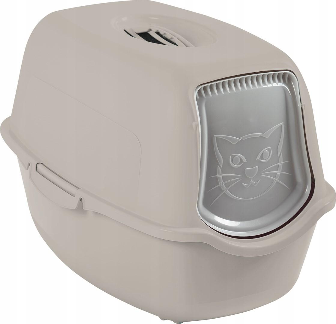 Kattebakke med låg – Rotho Bailey, beige