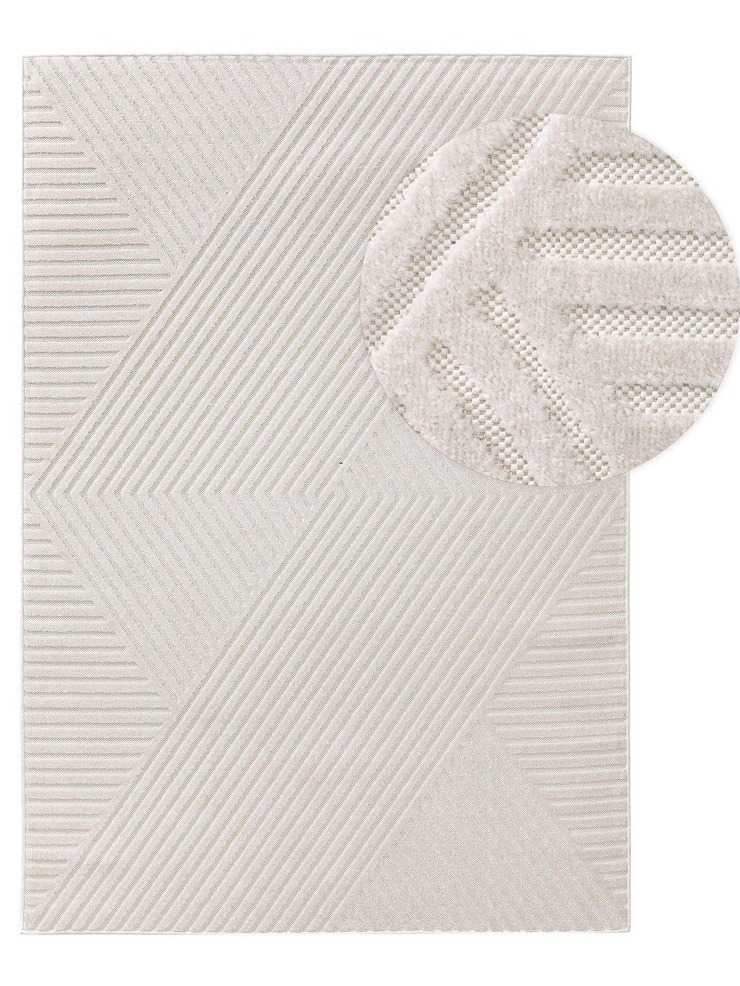 GulvtÃ¦ppe Benuta Mars 2 - creme, 120Ã170 cm