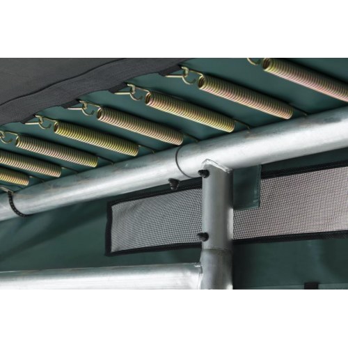 Trampolin Salta Premium Ground 305 × 214 – grøn, rektangulær